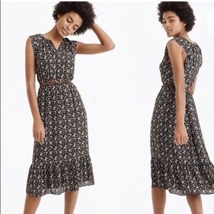 J.Crew Mercantile Floral Midi Dress